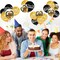 30Pcs Happy Anniversary Balloons Decorations Kit, 12 Inch Black Gold